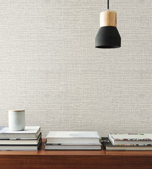 Scotland Tweed Ivory Wallpaper