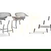 Piazza Outdoor Counter Stool Grey - Set Of Two, Outdoor Chair by Moe's Home, 1'7" width x 2'10" height x 1'7" depth thumbnail 1