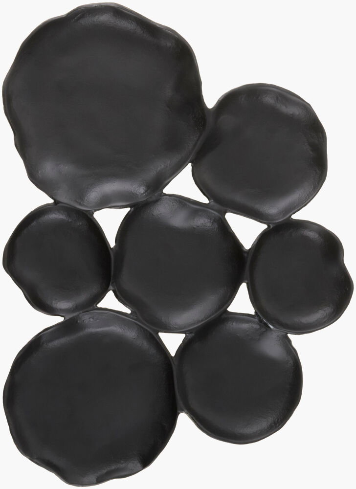 Ersa Wall Sculpture, Sculptural Wall Art by Surya, 20" width x 15" height