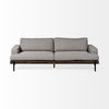 Colburne II 95' Gray Upholstered Three Seater Sofa, Sofas & Sectional by Mercana, 95.28" length x 41.34" width x 27.95" height thumbnail 4