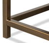 Gideon Shagreen Side Table  Watercress, by Sarreid, 1'6" length x 1'10" width x 2' height thumbnail 7