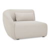 Amelia Left Arm Facing Chair Warm White, Sectional Sofa by Moe's Home, 50.25" width x 32.5" height x 36.25" depth thumbnail 2