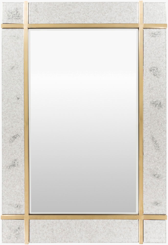 Sadler Accent Mirror, by Surya, 33" width x 48" height