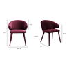 Stewart Dining Chair Purple thumbnail 10