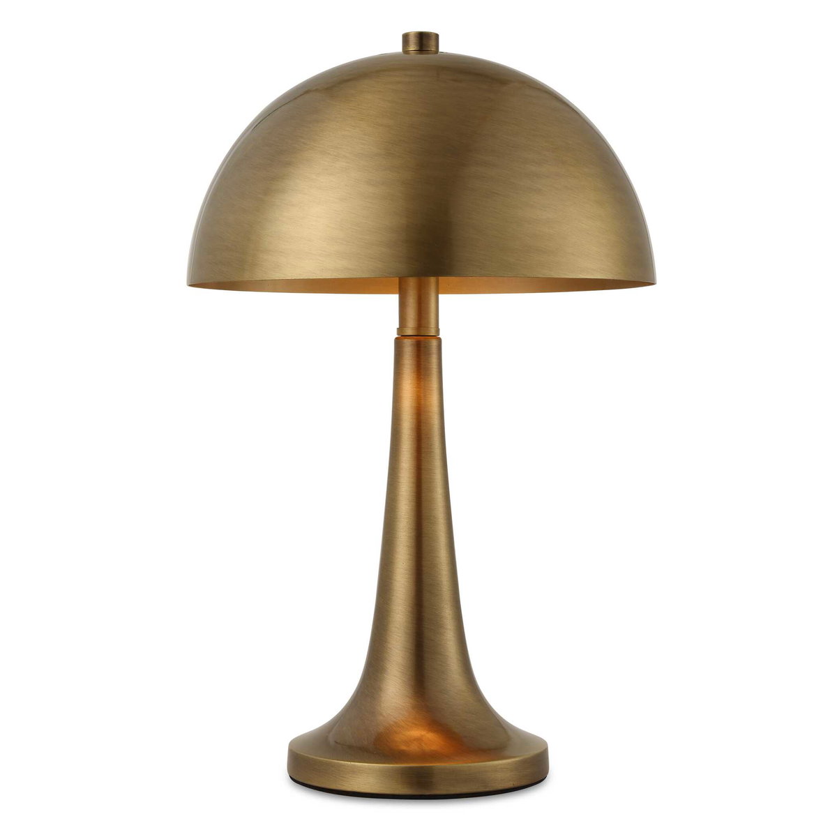 Dame Brass Table Lamp, by Uttermost, 10" width x 15.75" height x 10" depth View 1