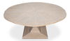 Kelso Jupe Dining Table,Moonskin,M, by Sarreid, 55" length x 55" width x 30" height thumbnail 3