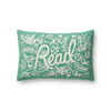 Rifle Paper Co. x Loloi Pillows Pillow, Decorative Pillow, 13" length x 21" width thumbnail