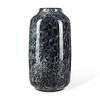 Masai Large Black Mottled Glass Vase thumbnail 0