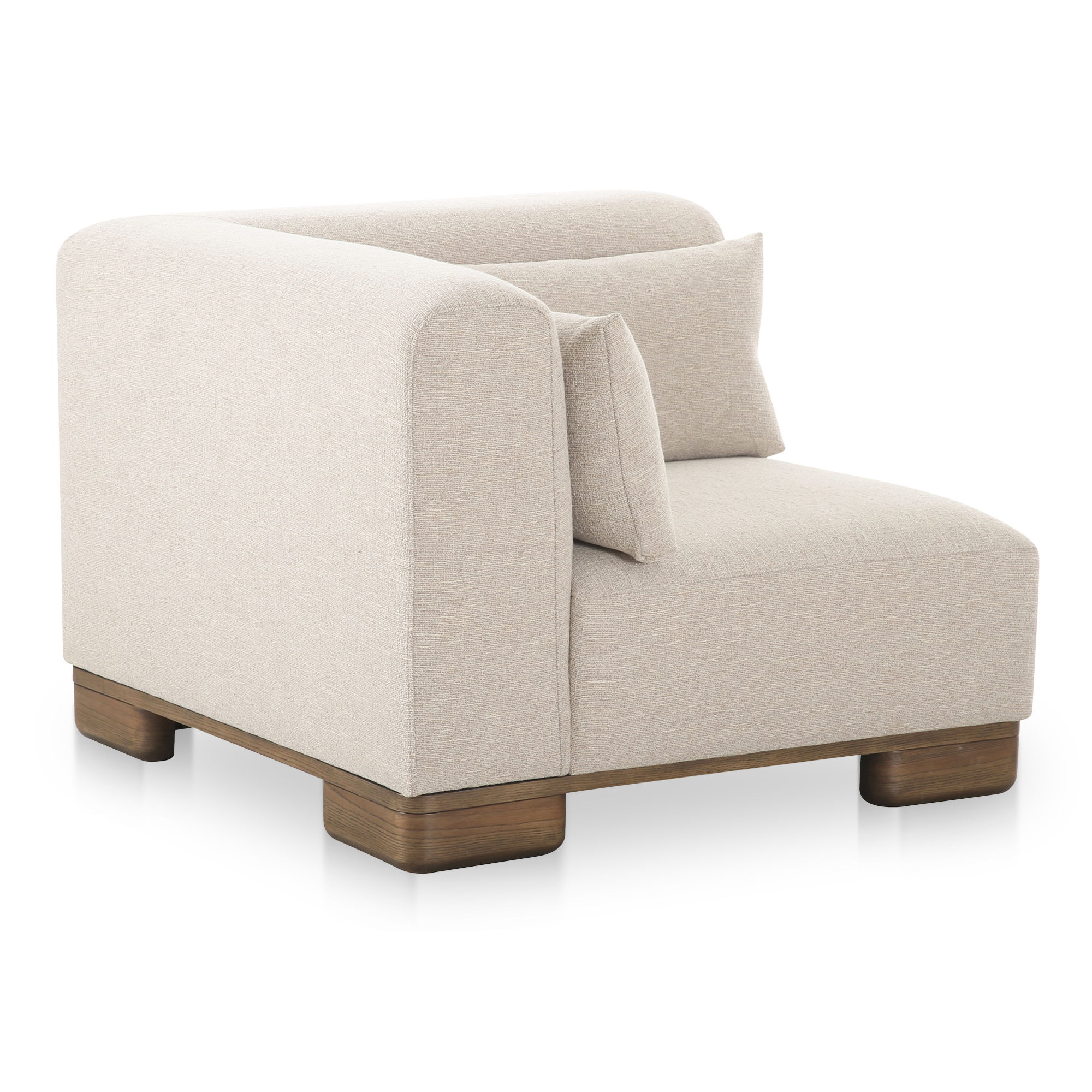 June Corner Chair Oatmeal large image 