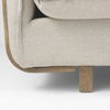 Roy I 84' Beige Upholstered Three Seater Sofa thumbnail 12