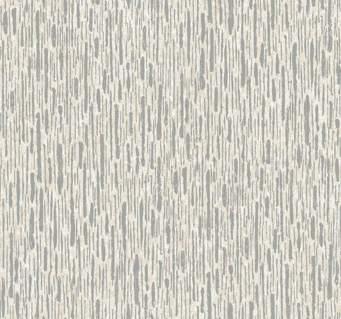 Metallic Cascade Cream & Silver Wallpaper