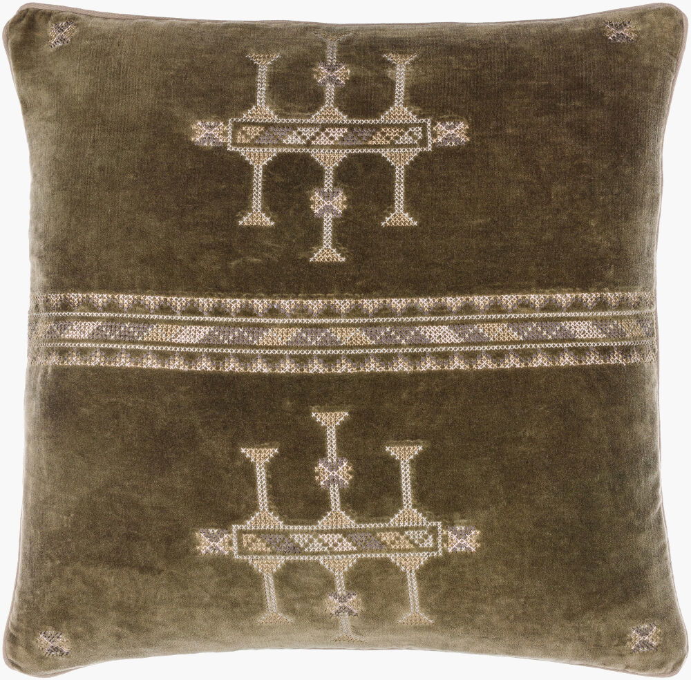 Velour Accent Pillow Poly large image 