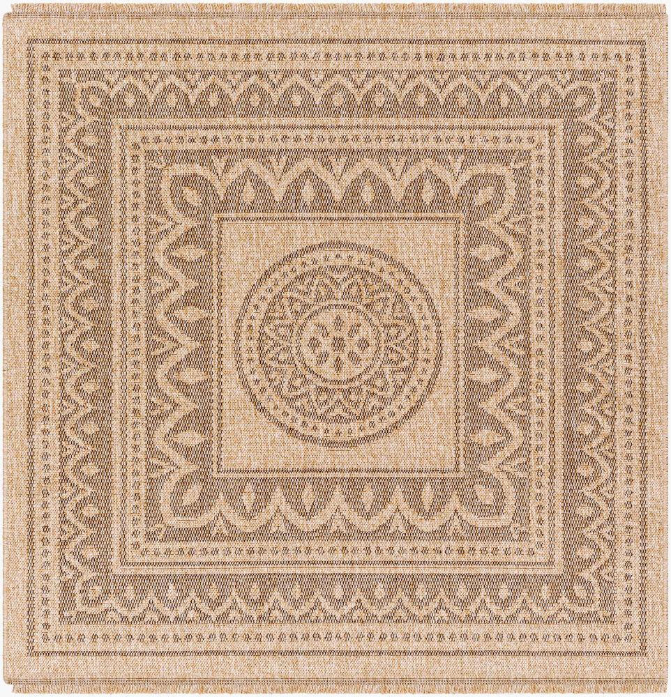 Encore Machine Woven Rug, by Surya, 5'2.99" length x 5'2.99" width