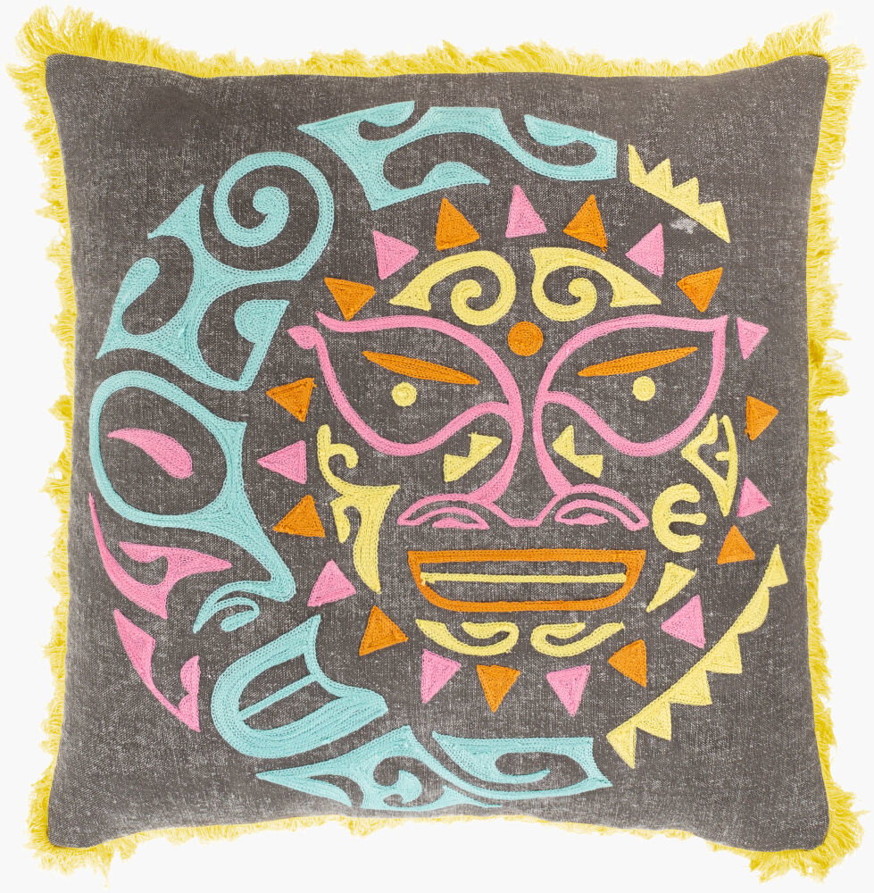 Kiko Accent Pillow, Decorative Pillow by Surya, 18" length x 18" width