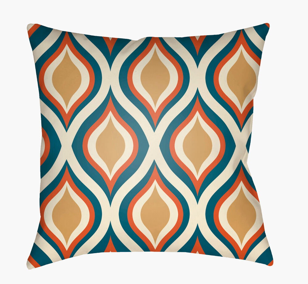 Moderne Accent Pillow, Decorative Pillow by Surya, 18" length x 18" width