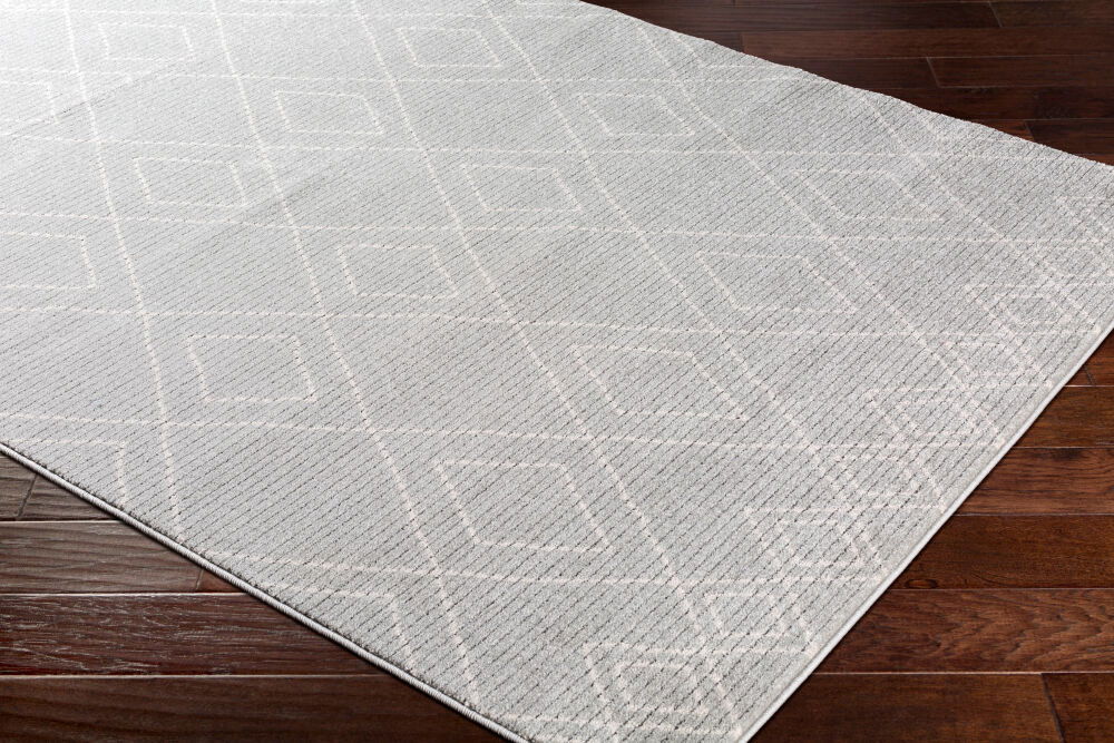 Bahar Machine Woven Rug, by Surya, 1'3.75" length x 1'3.75" width