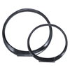 Orbits Black Ring Sculptures Set/2, Figurines & Statue by Uttermost, 14.25" width x 14" height x 2" depth thumbnail 1