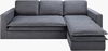 Davis Sectional, Sectional Sofa by Surya, 106" width x 37" height thumbnail