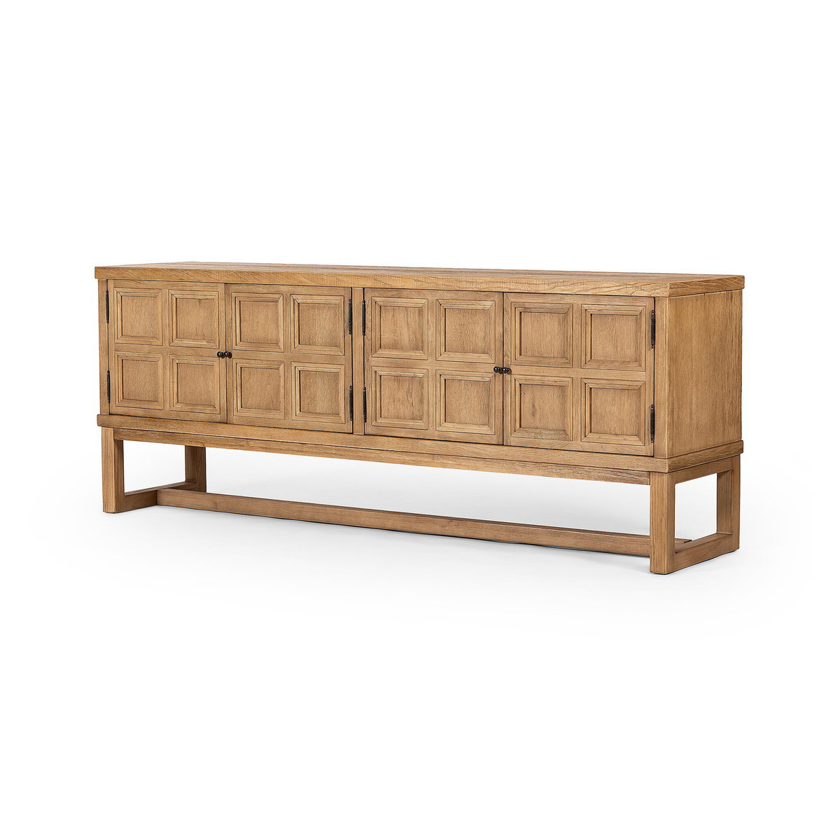 Tamara Media Console, by Four Hands, 78" width x 30" height x 18.25" depth View 2
