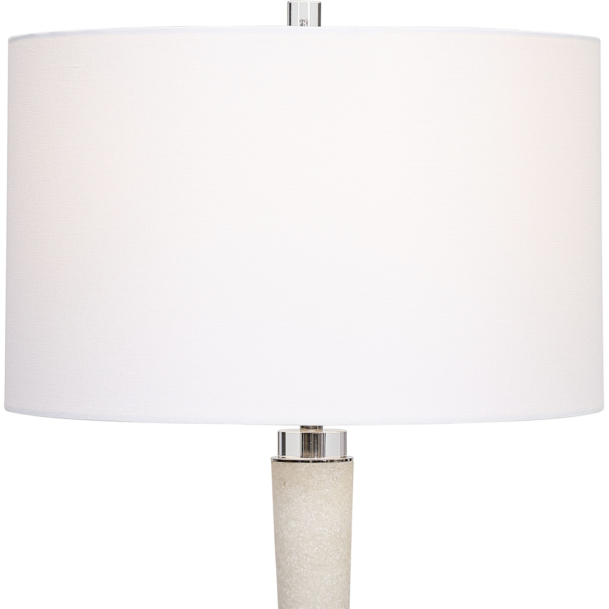 Kently White Marble Table Lamp large image 