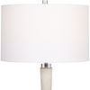 Kently White Marble Table Lamp thumbnail 5