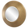 Contessa Round Gold Mirror, by Uttermost, 29.5" width x 29.5" height x 3.75" depth thumbnail 5