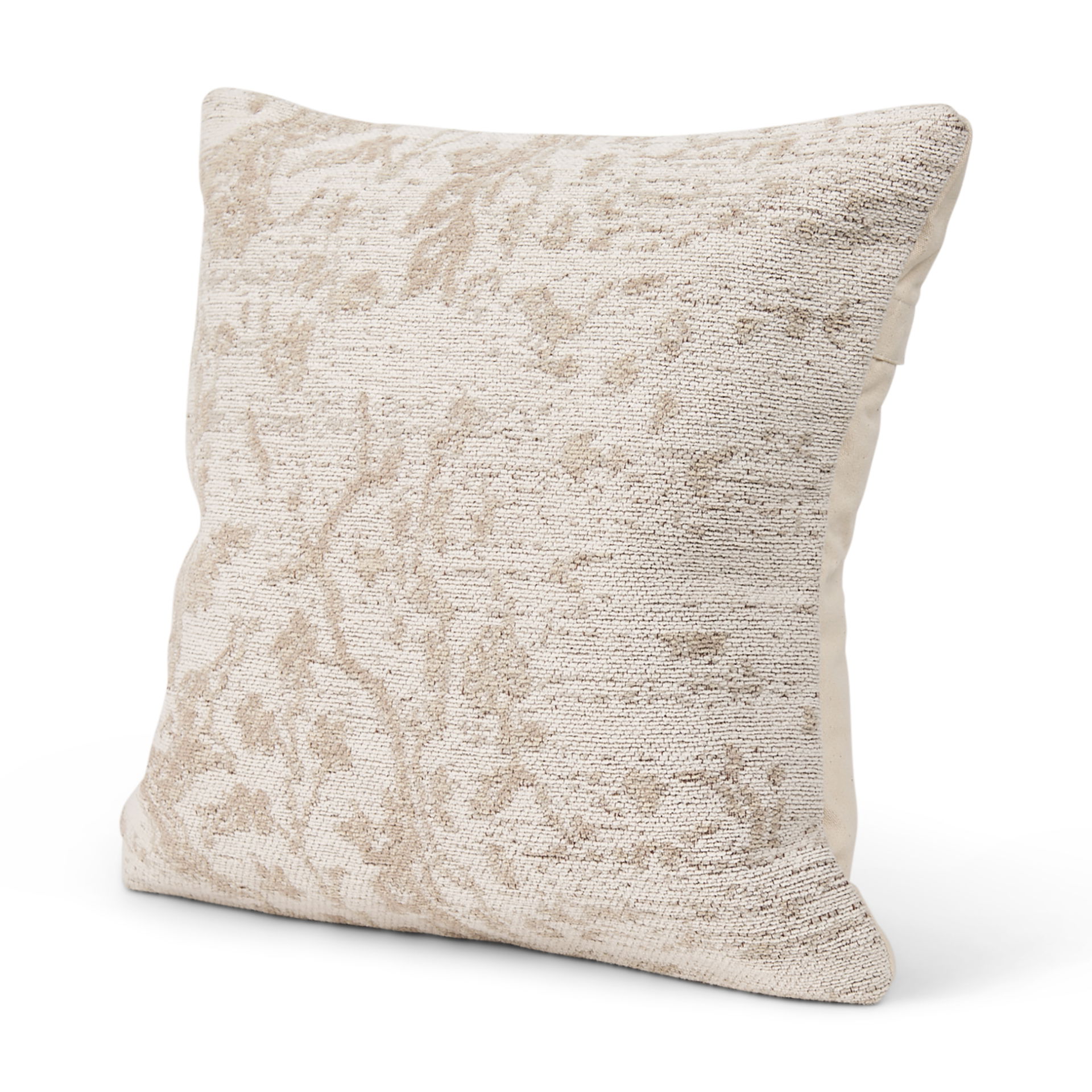 Khloe Cream Square Pillow Cover large image 