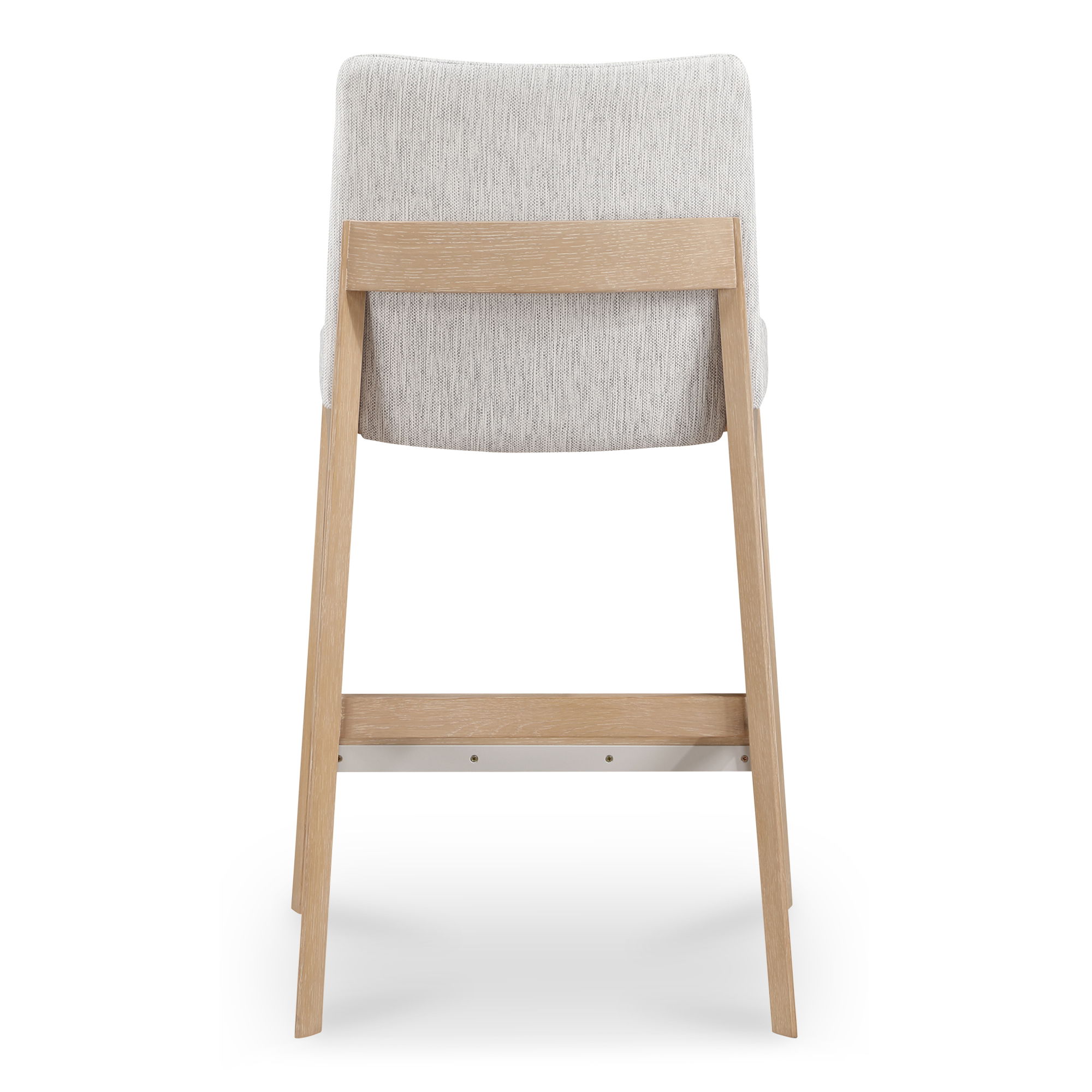 Deco Oak Counter Stool Light Grey large image 