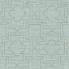 Quatrefoil Trellis Blue Peel & Stick Wallpaper, by York Wall, 20' length x 1'8.5" width x 0.02" depth thumbnail