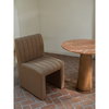 Sally Dining Chair Light Brown, by Moe's Home, 20.1" width x 33.9" height x 24.2" depth thumbnail 8