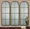 Amiel Arched Brown Mirror, by Uttermost, 1'4.5" width x 4'2" height x 1.37" depth thumbnail 4