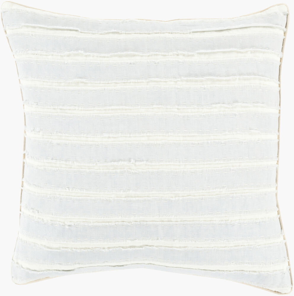 Willow Accent Pillow Down, Decorative Pillow by Surya, 22" length x 22" width