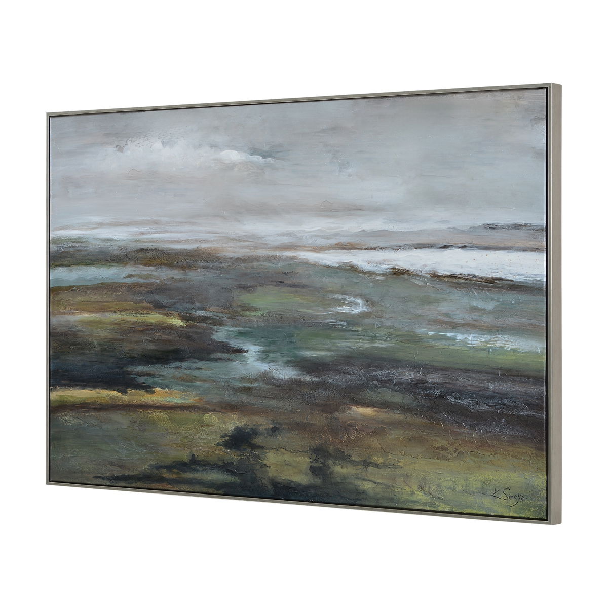 Sprucer  Canvas Art, Painting by Renwil, 60" height x 2" depth View 2