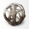 Ramus I (Small) 5L x 5W Brown Antler Shaped Decorative Resin Orb Ball thumbnail 3
