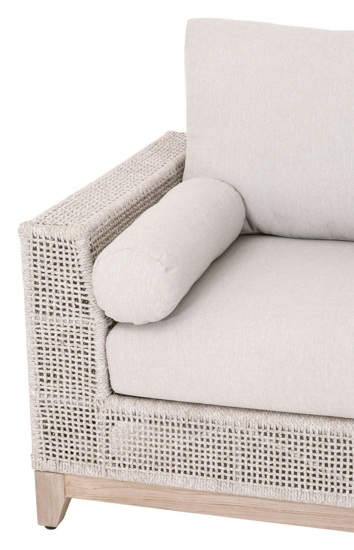 Tropez Outdoor Modular Left Facing 1-Arm Sofa, Seating by Essentials for Living, 45" width x 33" height x 34" depth View 9
