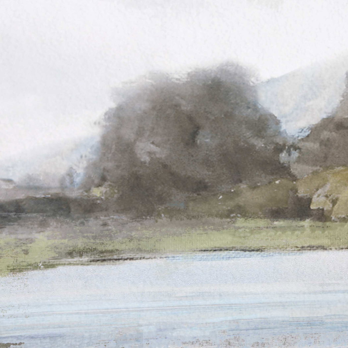 Restful Vista-Awe Landscape Art, by Uttermost, 33.87" width x 43.87" height x 1.75" depth View 6