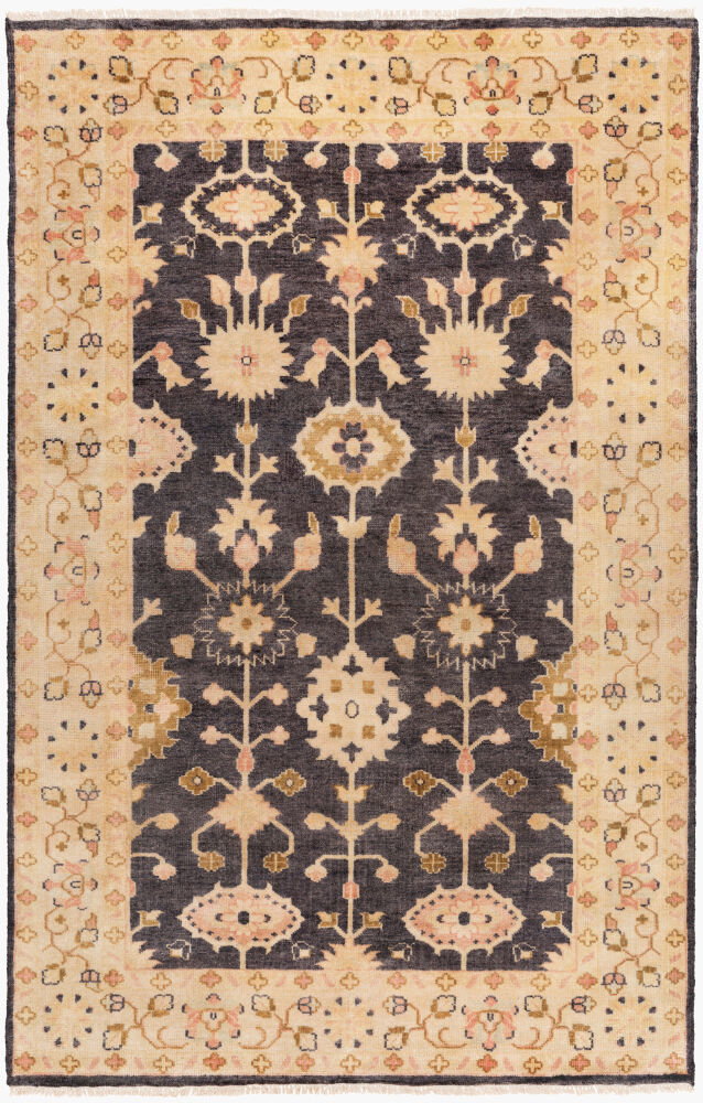 Antique Handmade Rug, by Surya, 8'6" length x 5'6" width