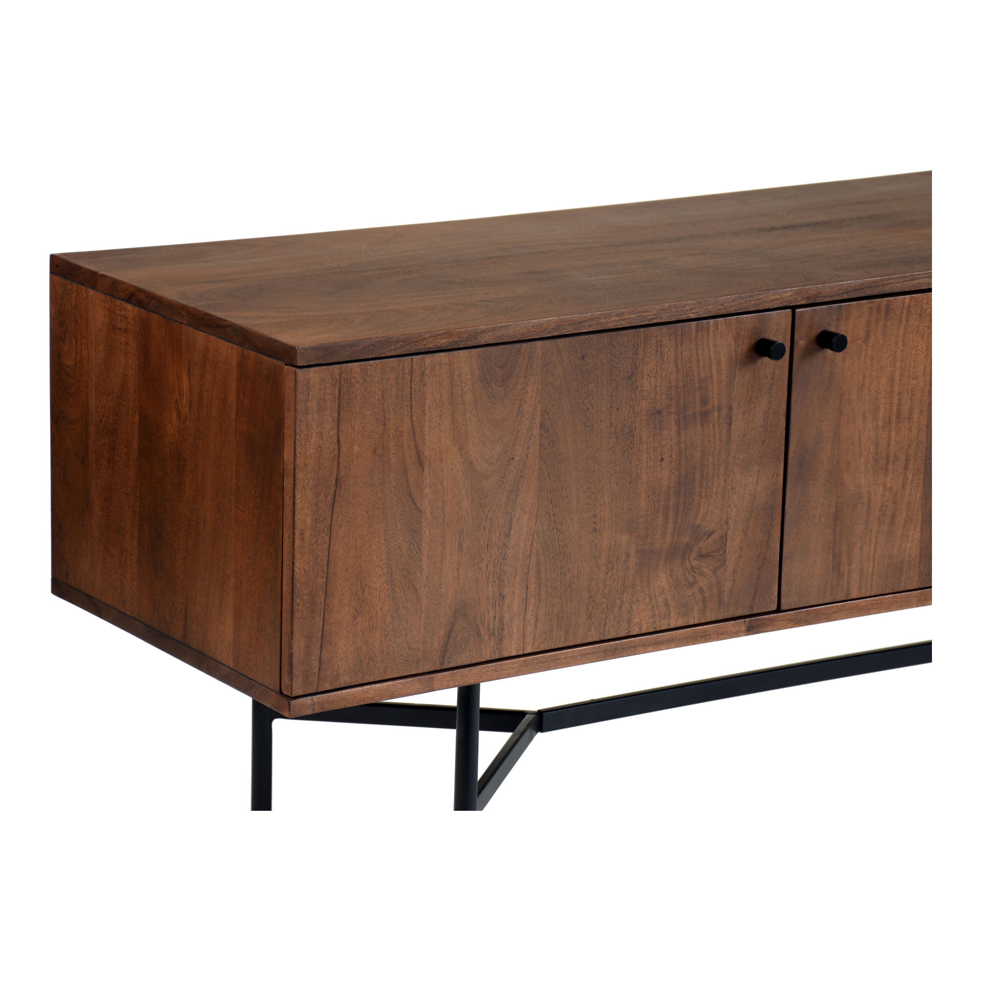 Beck Media Cabinet Brown large image 