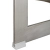 Ivanna Backless Silver Counter Stool, Counter & Bar Stool by Uttermost, 18" width x 26" height x 14.5" depth thumbnail 9
