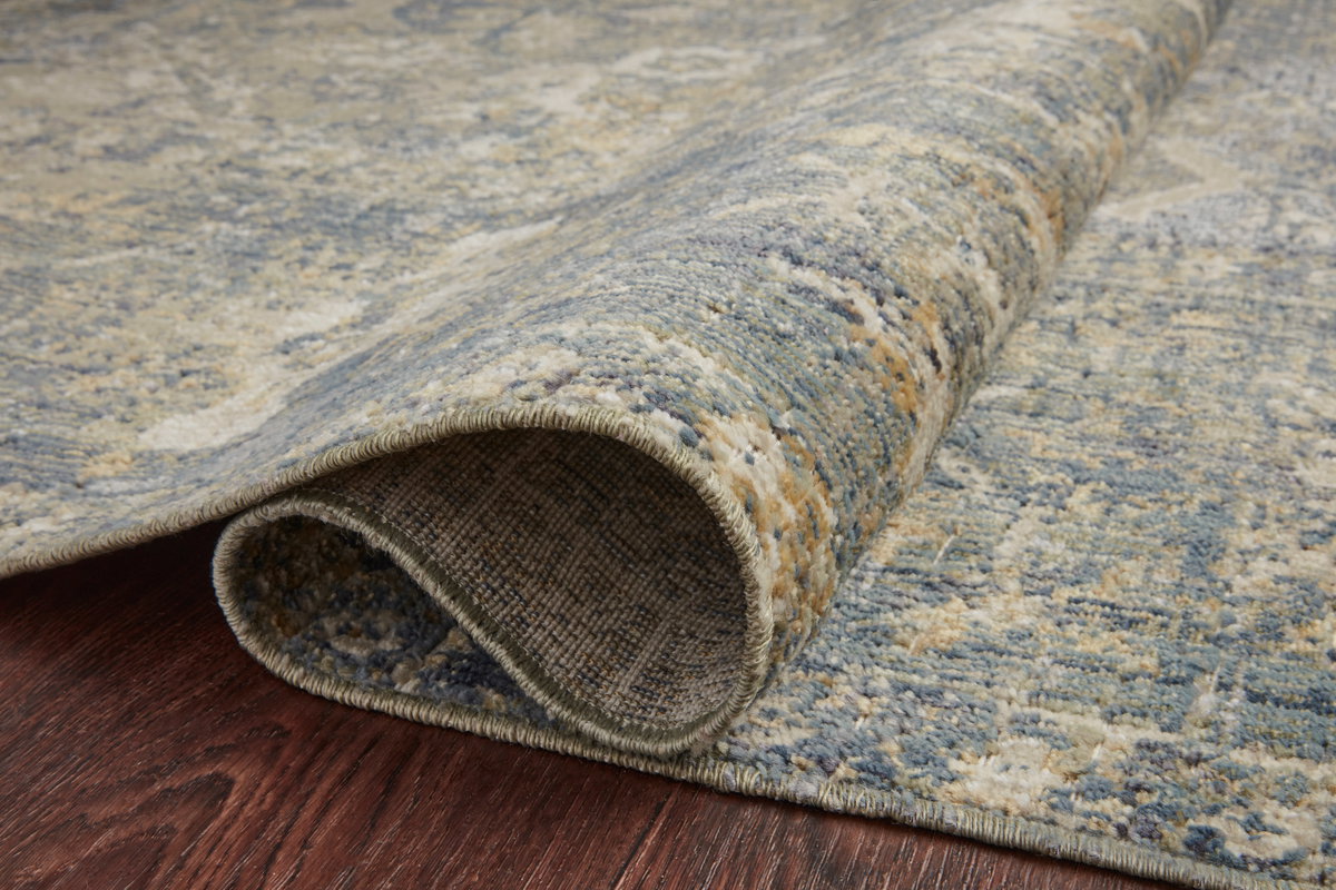 Chris Loves Julia x Loloi Rosemarie Rug, 1'6" length x 1'6" width View 7