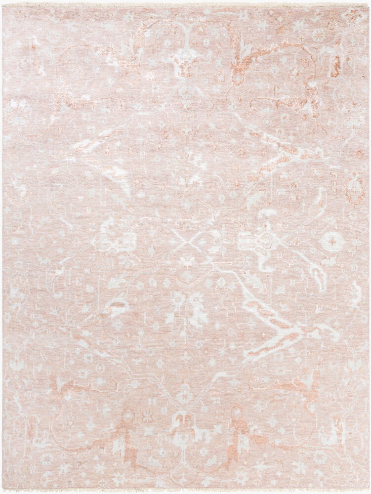 Le Blanc Handmade Rug, by Surya, 1'6" length x 1'6" width