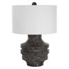 Timber Carved Wood Table Lamp thumbnail 4