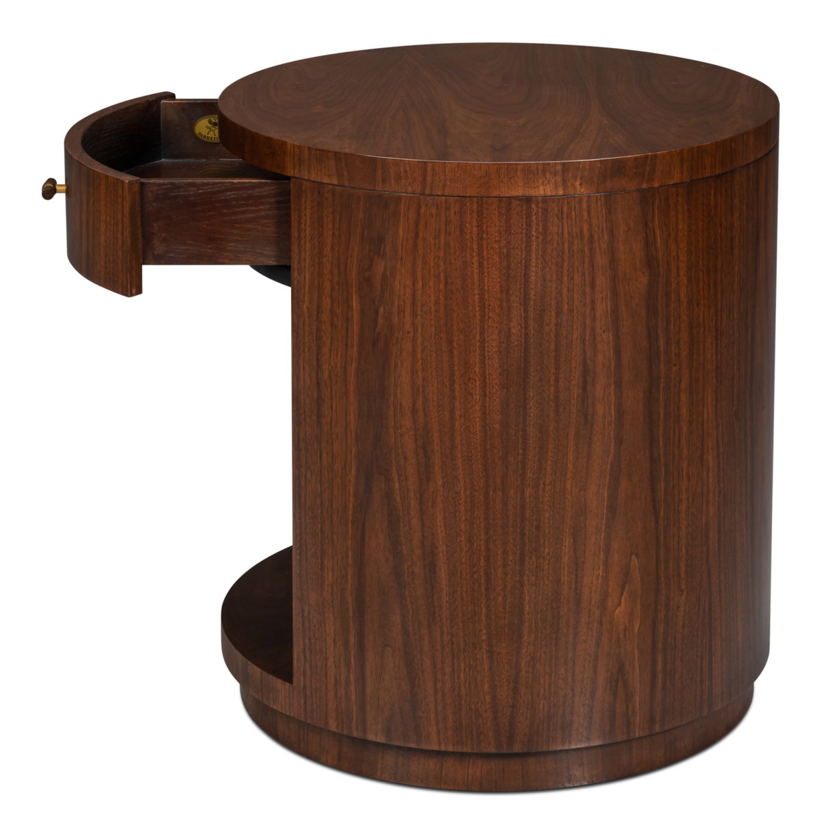 Vero Side Table, by Sarreid, 1" length x 1" width x 1" height View 4