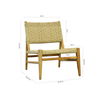 Mable Occasional Chair, Accent Chair by Dovetail, 25.3" width x 30.5" height x 30.1" depth thumbnail 7