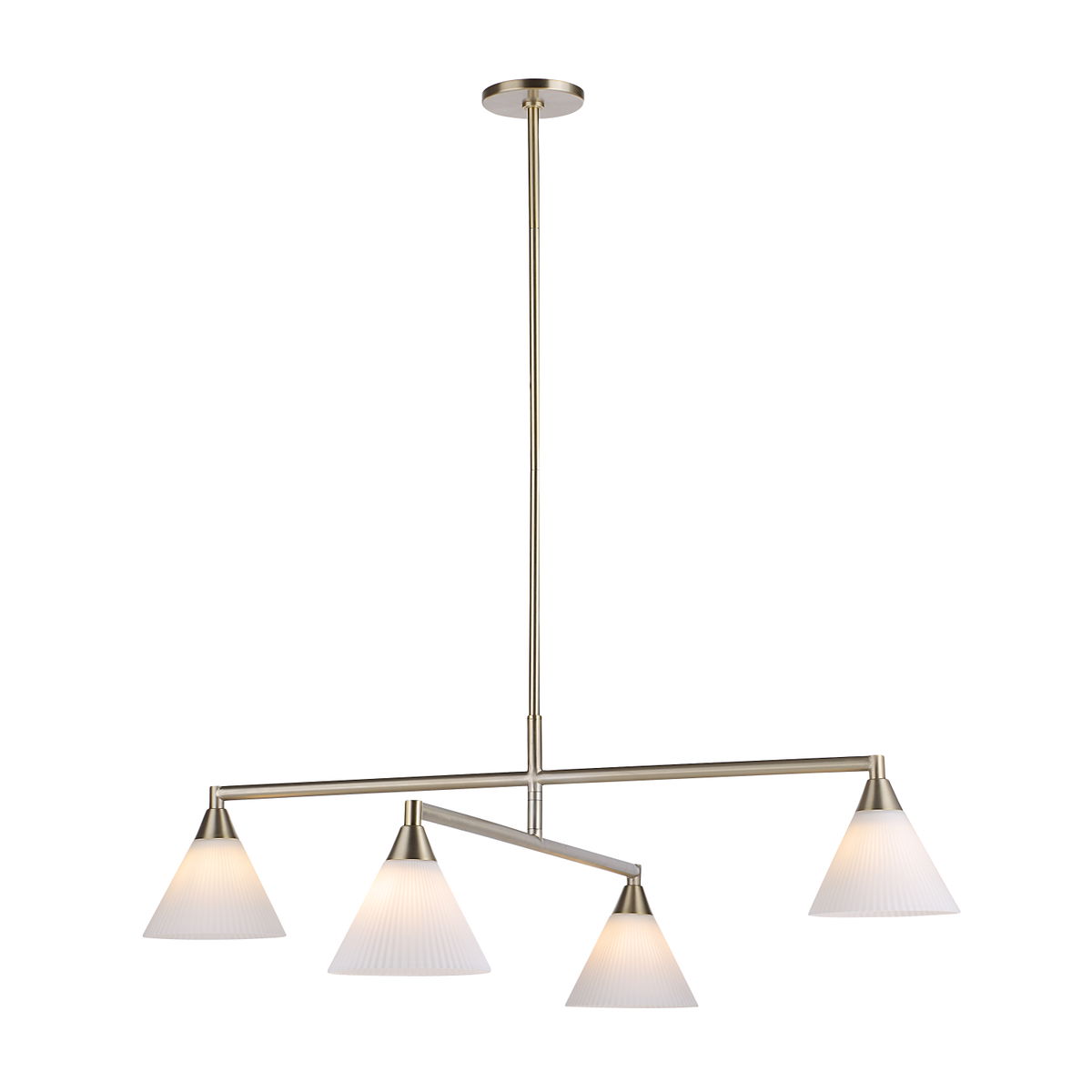 Isola Ceiling Fixture, Chandelier by Renwil, 12.75" height x 40" depth View 4