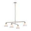 Isola Ceiling Fixture, Chandelier by Renwil, 12.75" height x 40" depth thumbnail 4