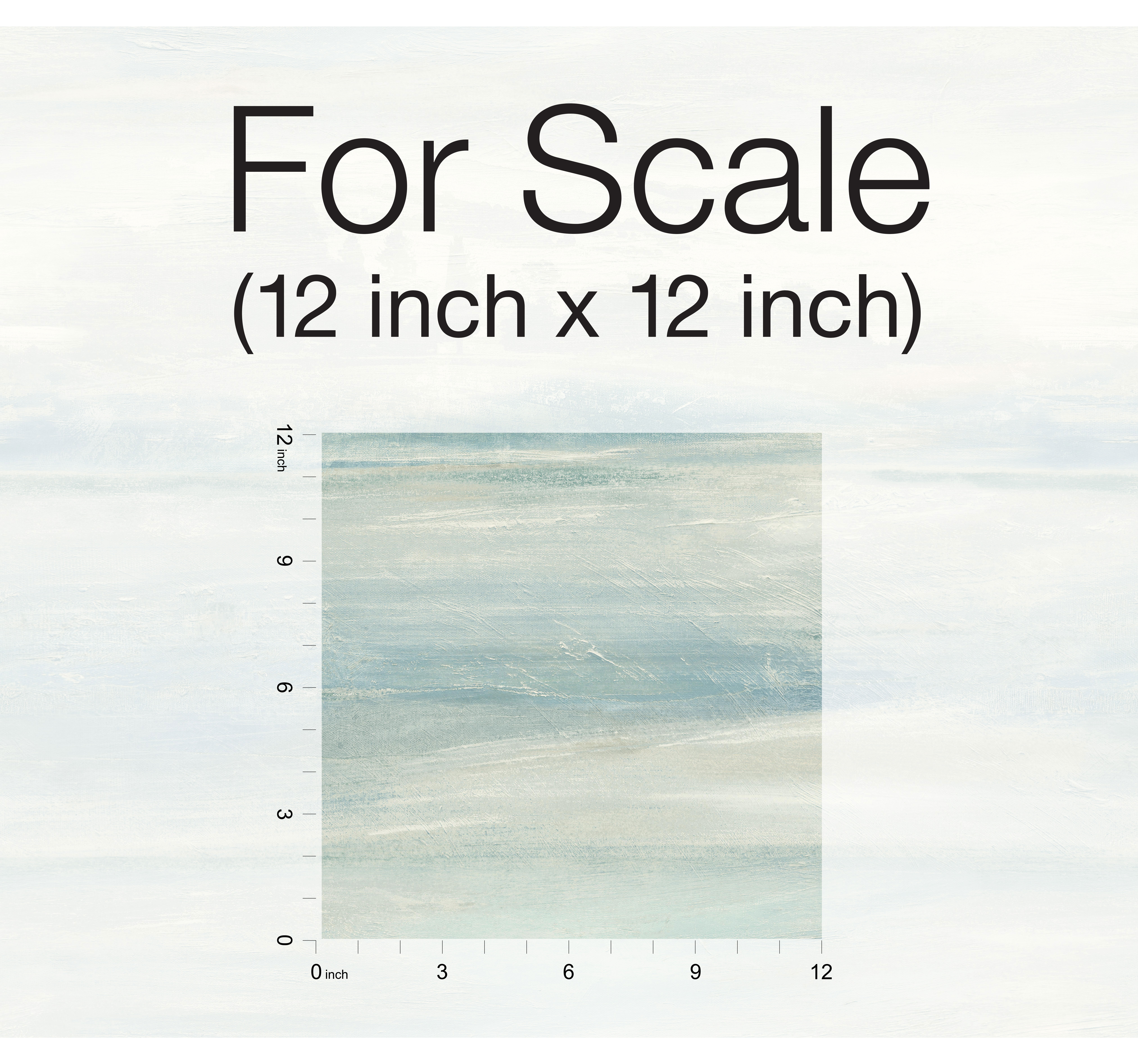 Soothing Mists Scenic Blue Peel & Stick Wallpaper, by York Wall, 20' length x 2'3" width x 0.02" depth View 4