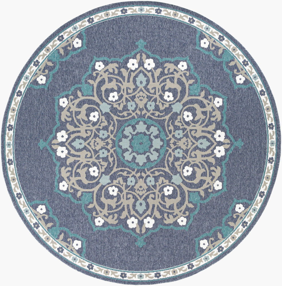 Alfresco Machine Woven Rug, by Surya, 8'10.3" length x 8'10.3" width