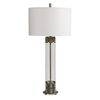 Anmer Industrial Table Lamp, by Uttermost, 16" width x 35" height x 16" depth thumbnail 1