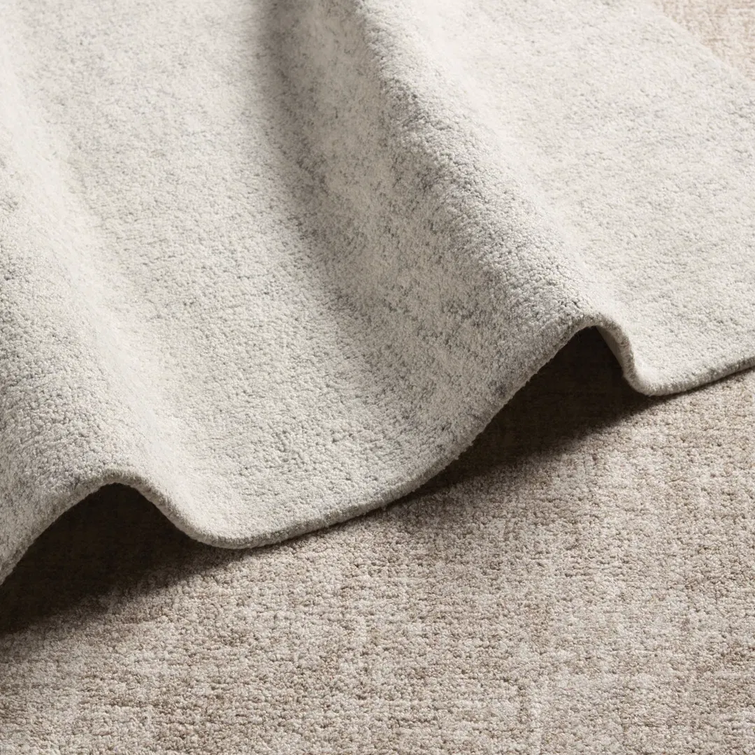 Harding Handmade Indoor/Outdoor Solid Tan/Cream Area Rug (8'X10') large image 